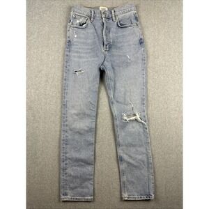 Citizens Of Humanity Light Blue Straight Leg Jeans